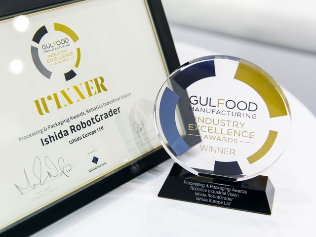 Ishida RobotGrader and Airscan Win at Debut Industry Awards