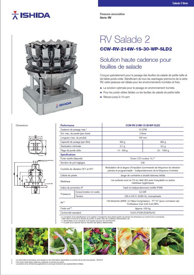 Téléchargez la fiche technique CCW RV SLD2