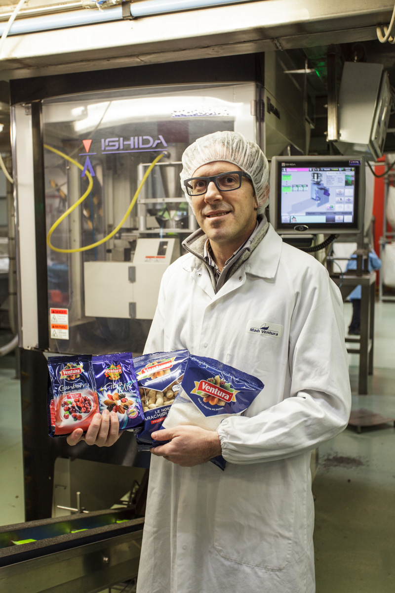 Le conditionnement des fruits secs à 140 sachets/minutes