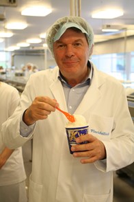 La meilleure crème glacée allemande controlée par le leader mondial Ishida