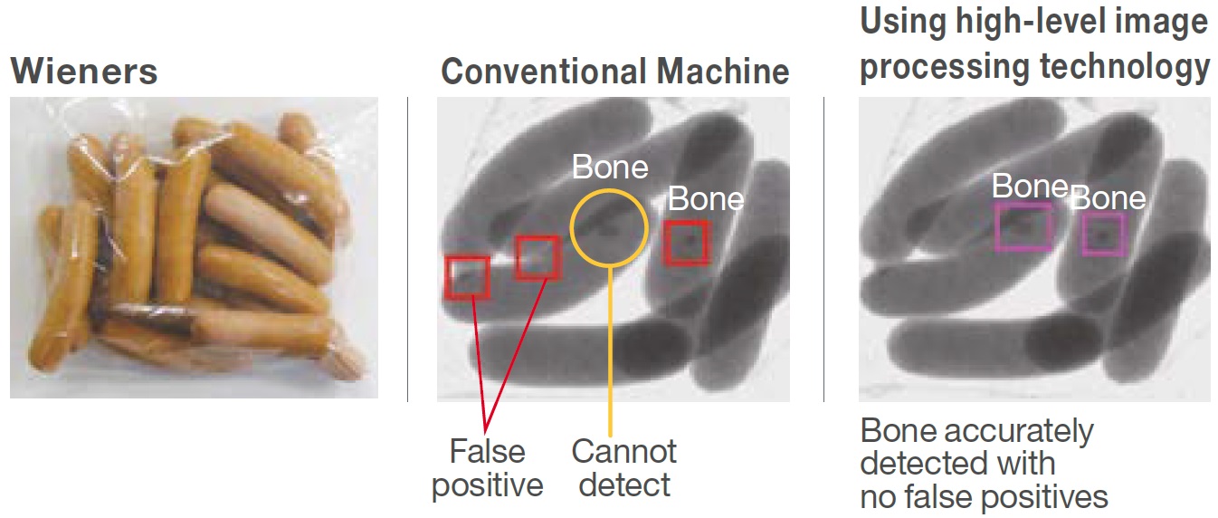 X-ray image of wieners_1 X-ray image of wieners_1
